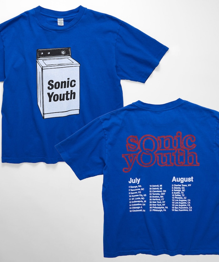 【4/3 12:00~発売】SONIC YOUTH WASHING MACHINE TEE