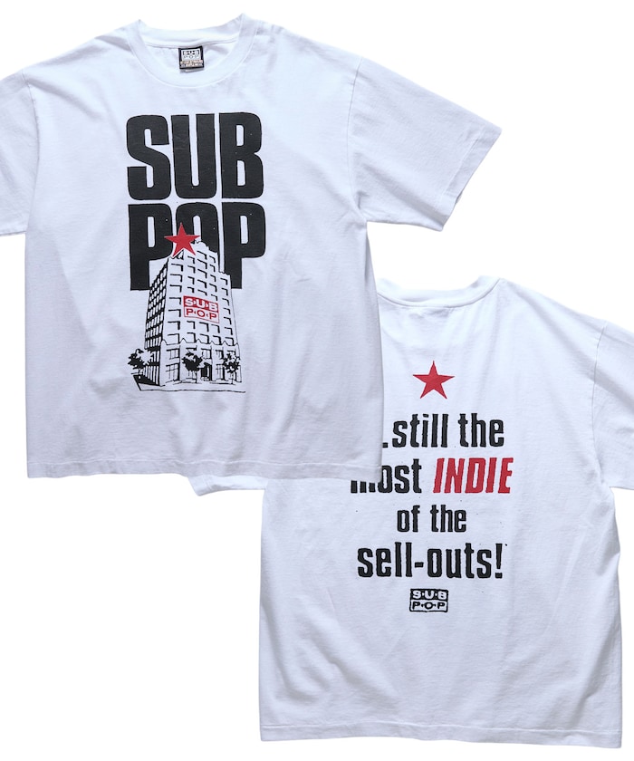 SUB POP INDIE SELL OUT TEE