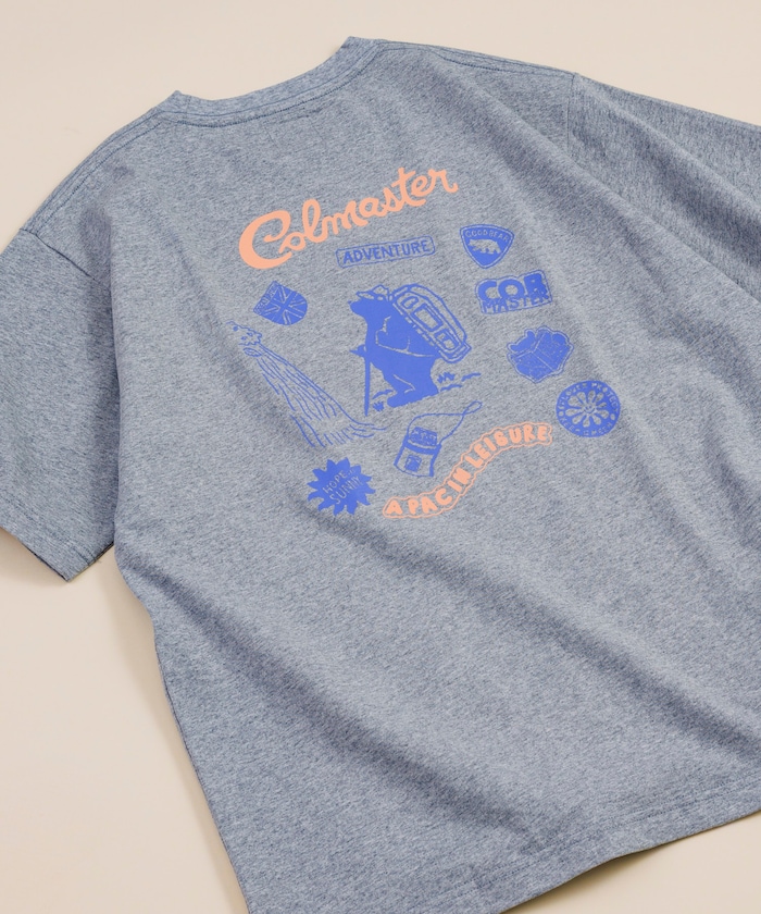 別注 コブベアー バックプリント クルーネックTシャツ