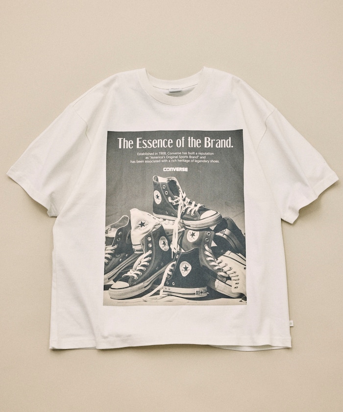 別注 ヴィンテージライク フォト クルーネックTシャツ