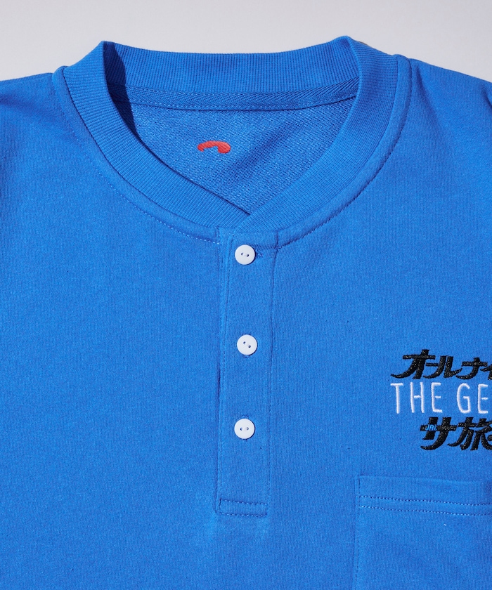 別注 桑拿旅行附單肩包「THE GEEK」館內服 刷毛大學T
