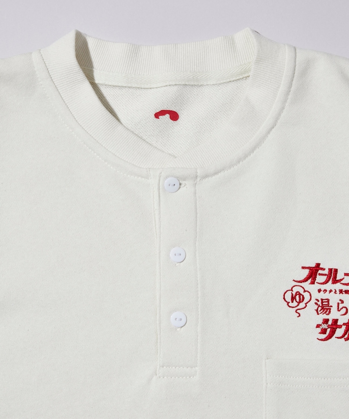 別注 桑拿旅行附單肩包「Yulax」館內服 刷毛大學T