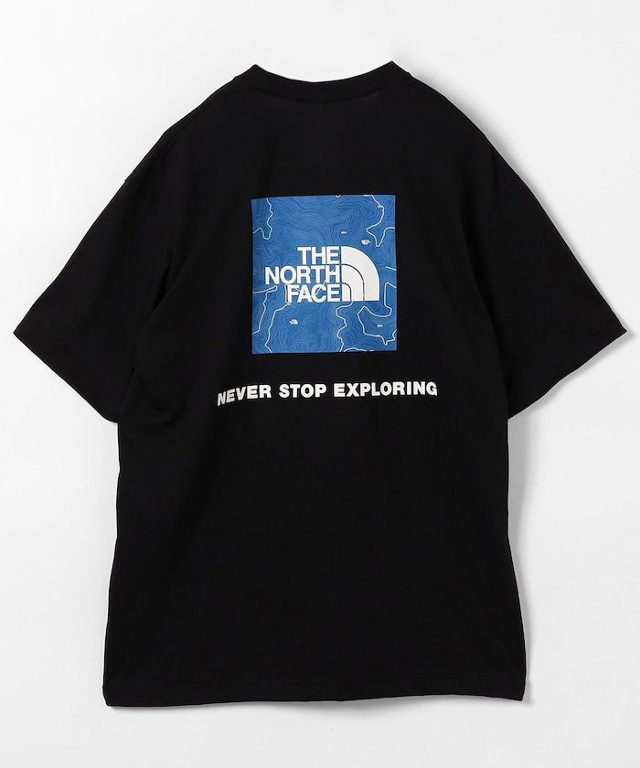 ショートスリーブバックスクエアトラバースロゴティー（メンズ）