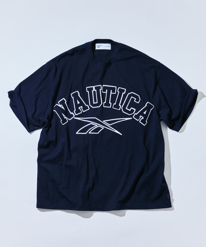 【Exclusive】 ダブルネーム アーチロゴ クルーネックTシャツ ショートスリーブ