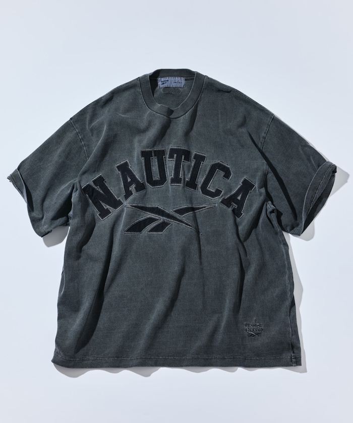 【Exclusive】 ダブルネーム アーチロゴ ピグメント クルーネックTシャツ ショートスリーブ