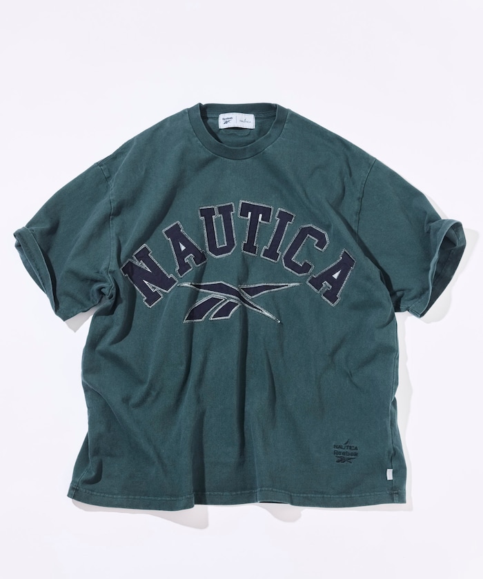 【Exclusive】 ダブルネーム アーチロゴ ピグメント クルーネックTシャツ ショートスリーブ