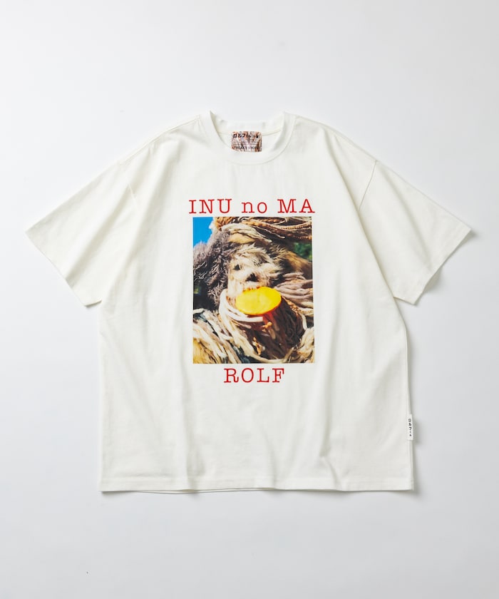 ロルフくん プリント クルーネックTシャツ【クリエイターズ・ファイル】