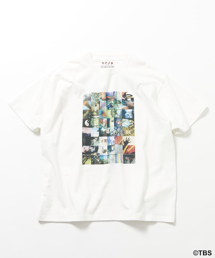 【3月13日12:00発売】TBSドラマ『ケイゾク』コラボ「 Opening Montage Archive」フロントプリント ショートスリーブ クルーネックTシャツ