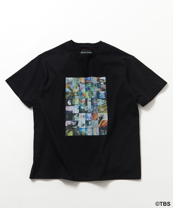 【3月13日12:00発売】TBSドラマ『ケイゾク』コラボ「 Opening Montage Archive」フロントプリント ショートスリーブ クルーネックTシャツ