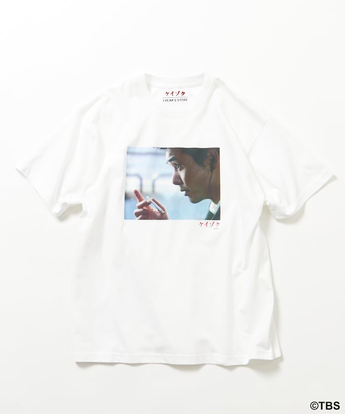 【3月13日12:00発売】TBSドラマ『ケイゾク』コラボ 「MAYAMA」フロントプリント ショートスリーブ クルーネックTシャツ B