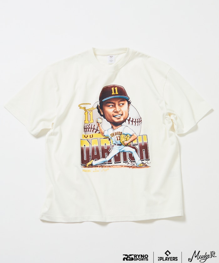 【3月5日12:00発売】MLB PLAYERS× RYNO SPORTS ×FREAK’S STORE 別注 【DARVISH】GRAPHIC TEE