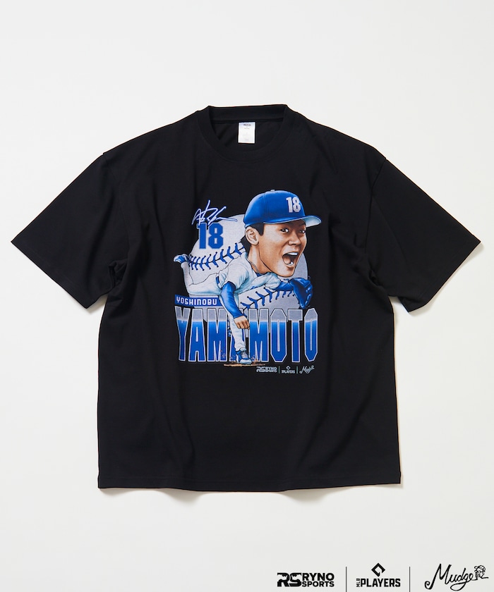 【3月5日12:00発売】MLB PLAYERS× RYNO SPORTS ×FREAK’S STORE 別注 【YAMAMOTO】GRAPHIC TEE