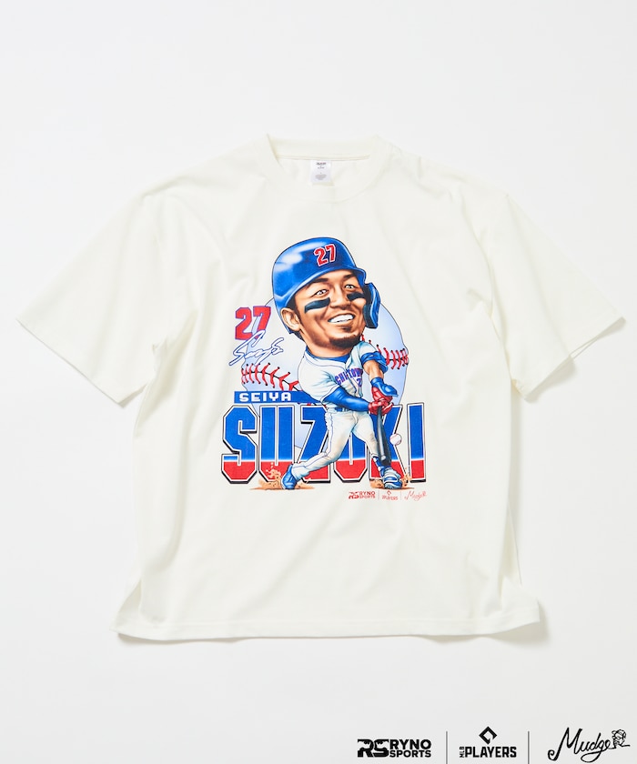 【3月5日12:00発売】MLB PLAYERS× RYNO SPORTS ×FREAK’S STORE 別注 【SUZUKI】GRAPHIC TEE