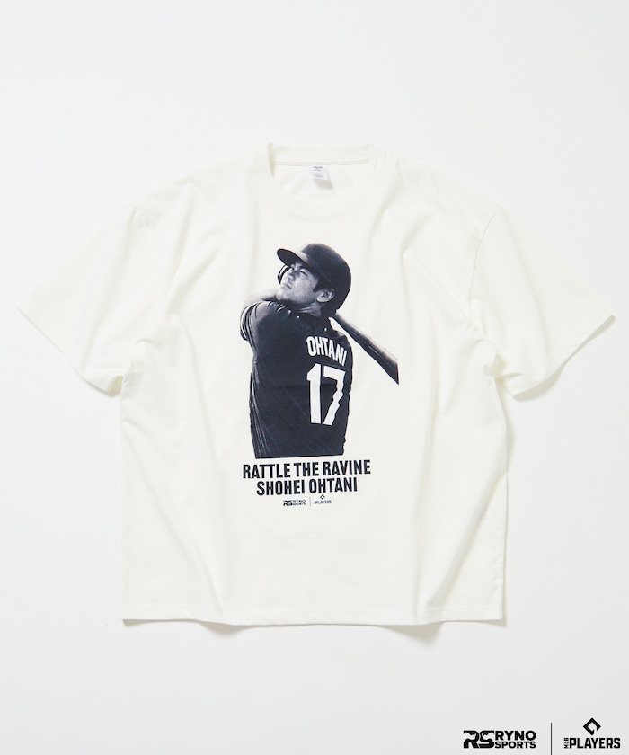 【3月5日12:00発売】MLB PLAYERS× RYNO SPORTS ×FREAK’S STORE 別注 【大谷】CLOSE UP PHOTO TEE