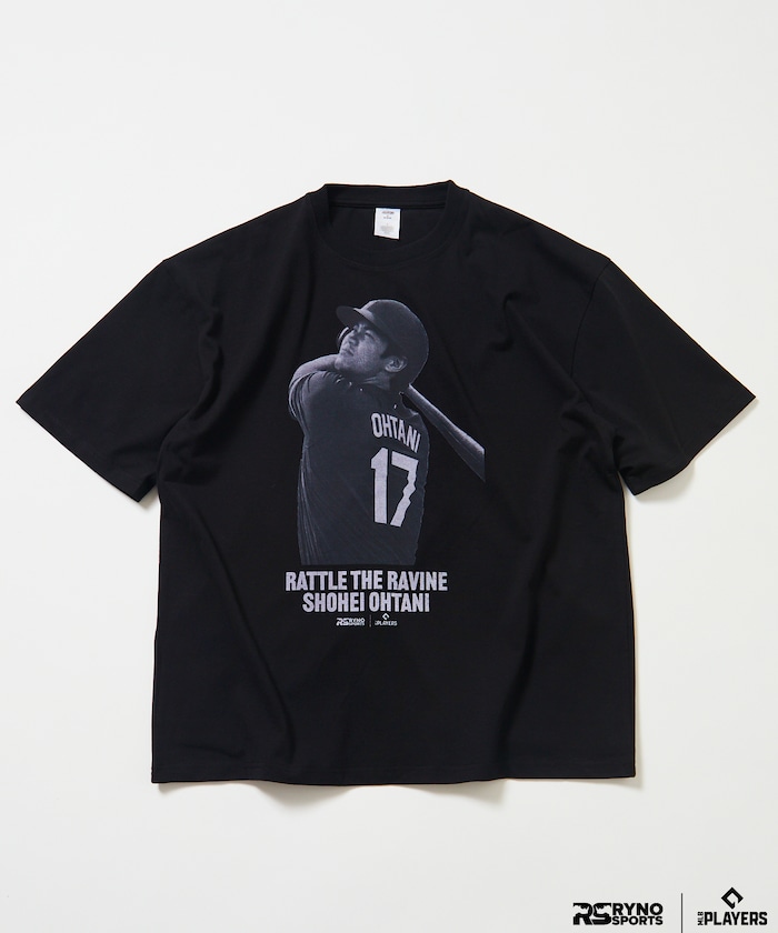 【3月5日12:00発売】MLB PLAYERS× RYNO SPORTS ×FREAK’S STORE 別注 【大谷】CLOSE UP PHOTO TEE