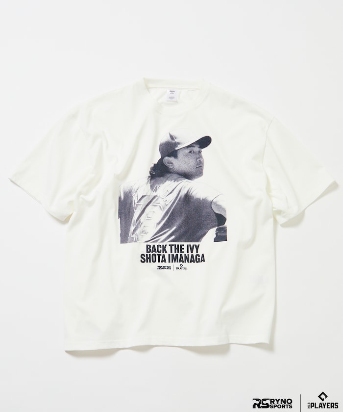 【3月5日12:00発売】MLB PLAYERS× RYNO SPORTS ×FREAK’S STORE 別注 【IMANAGA】CLOSE UP PHOTO TEE