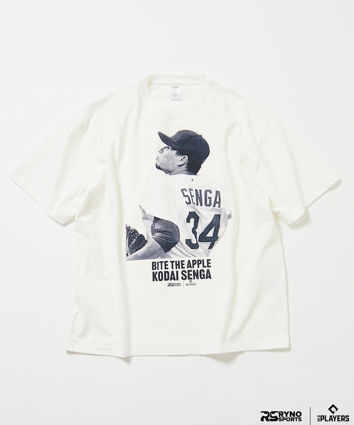 【3月5日12:00発売】MLB PLAYERS× RYNO SPORTS ×FREAK’S STORE 別注 【SENGA】CLOSE UP PHOTO TEE