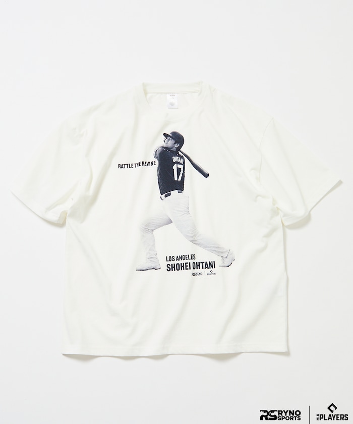 【3月5日12:00発売】MLB PLAYERS× RYNO SPORTS ×FREAK’S STORE 別注 【OHTANI】WIDE SHOT PHOTO TEE