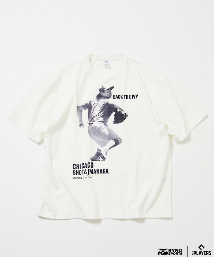 【3月5日12:00発売】MLB PLAYERS× RYNO SPORTS ×FREAK’S STORE 別注 【IMANAGA】WIDE SHOT PHOTO TEE