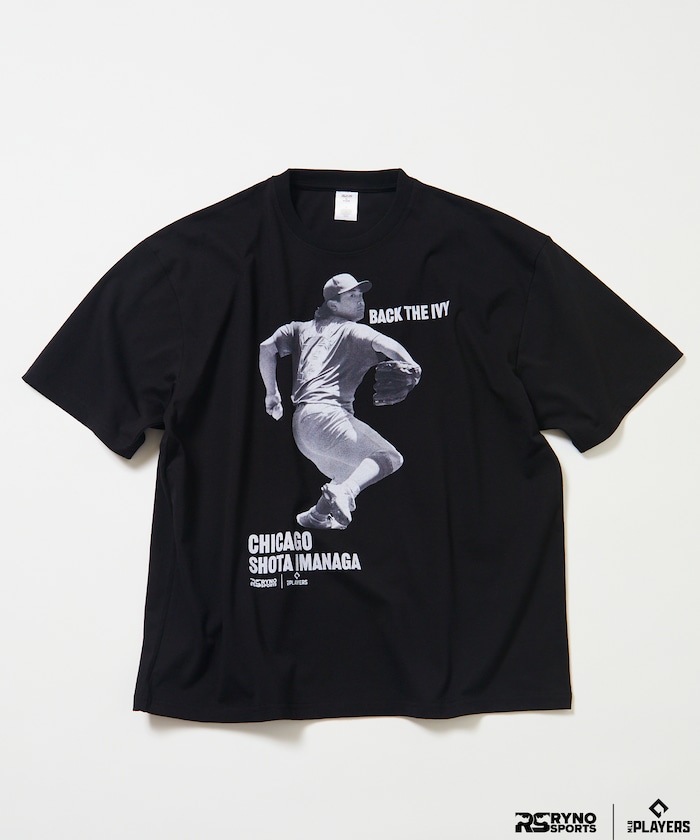 【3月5日12:00発売】MLB PLAYERS× RYNO SPORTS ×FREAK’S STORE 別注 【IMANAGA】WIDE SHOT PHOTO TEE