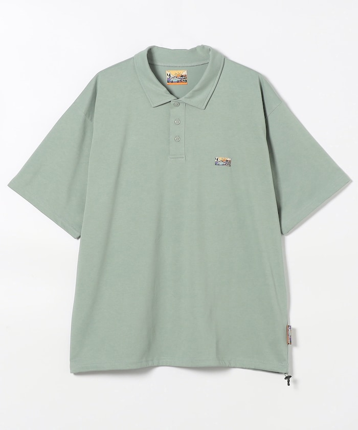 FREAK'S STORE for BEACH & FES リラックスフィット ワンポイントロゴ スピンドル ポロシャツ