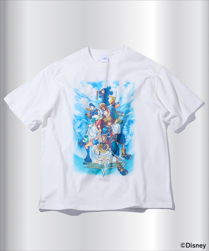 【3月27日12:00発売】KINGDOM HEARTS II / VISUAL TEE/キングダム ハーツ II /ビジュアルTシャツ