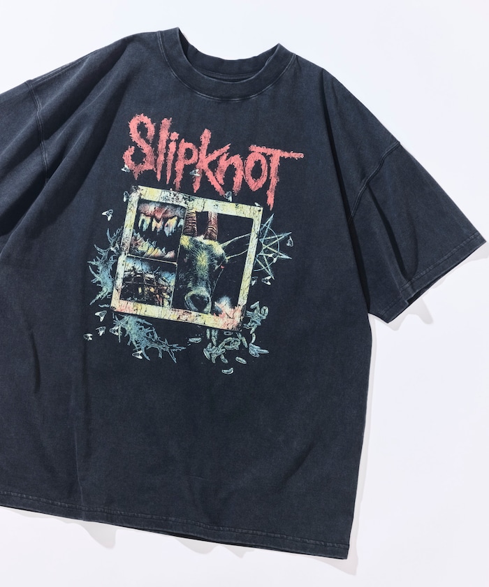 【EXCLUSIVE】ヴィンテージライク Slipknot グラフィックTシャツ / スリップノット