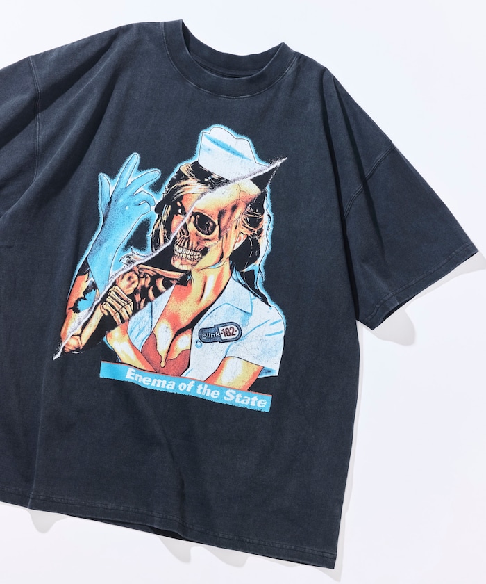 【EXCLUSIVE】BLINK182 print Tee / ブリンク182 プリント クルーネック Tシャツ