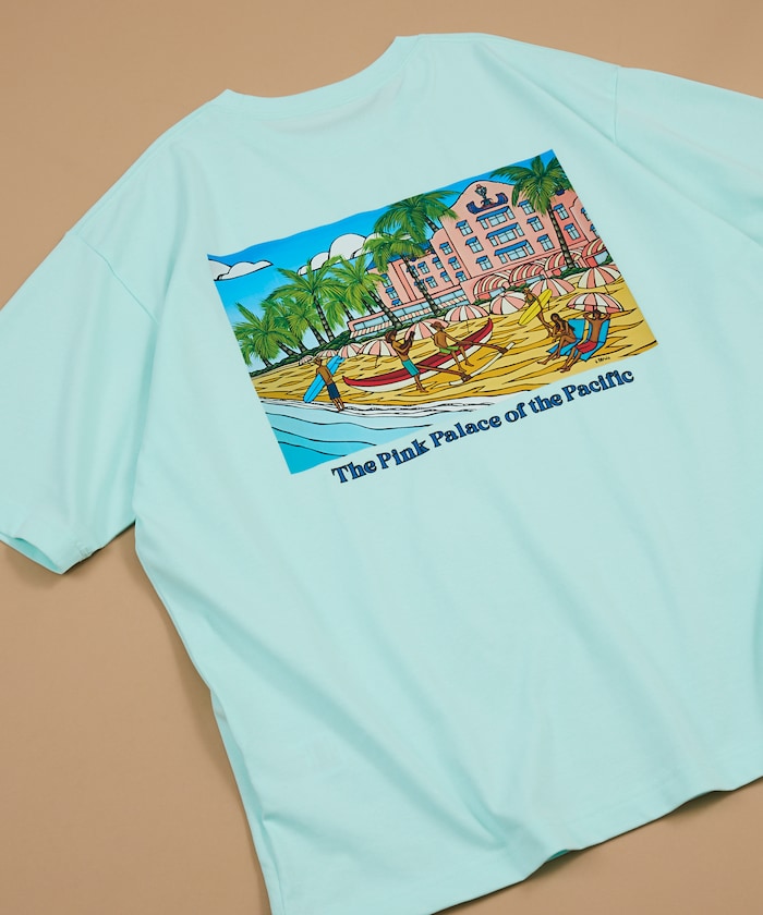GREENROOM GALLERY × FREAK'S STORE / グリーンルームギャラリー 別注 Heather Brown 半袖Tシャツ