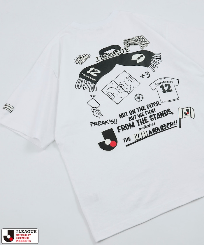 【5月15日 12:00販売開始】J.LEAGUE × FREAK’S STORE 別注 SUPPORTERS SHORT SLEEVE TEE【Jリーグオフィシャル】