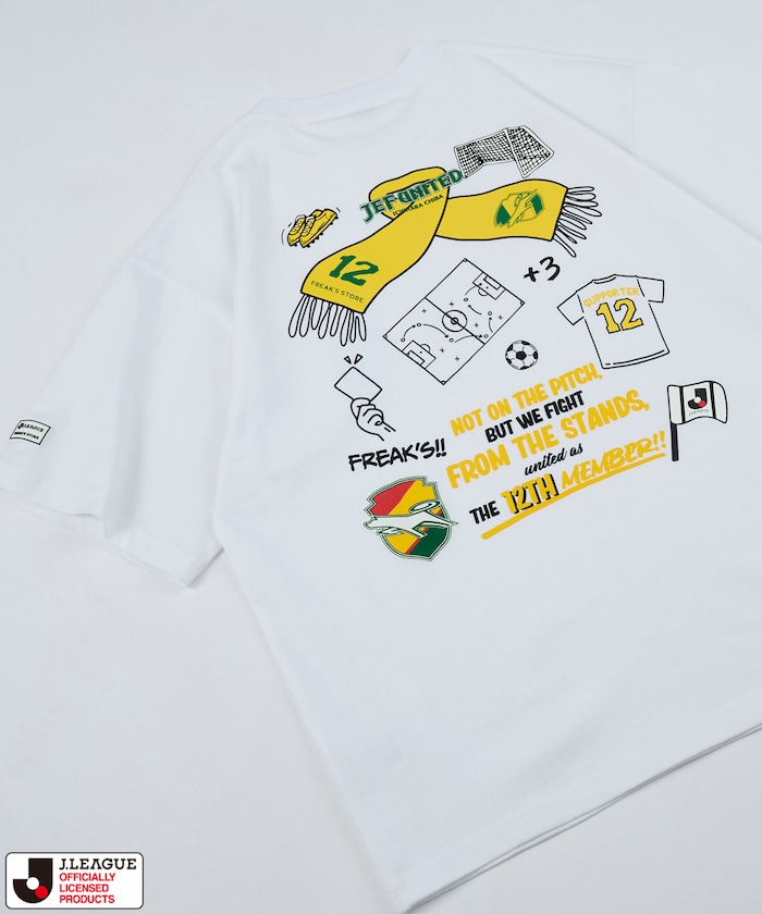 【5月15日 12:00販売開始】J.LEAGUE × FREAK’S STORE 別注SUPPORTERS SHORT SLEEVE TEE【ジェフユナイテッド千葉】