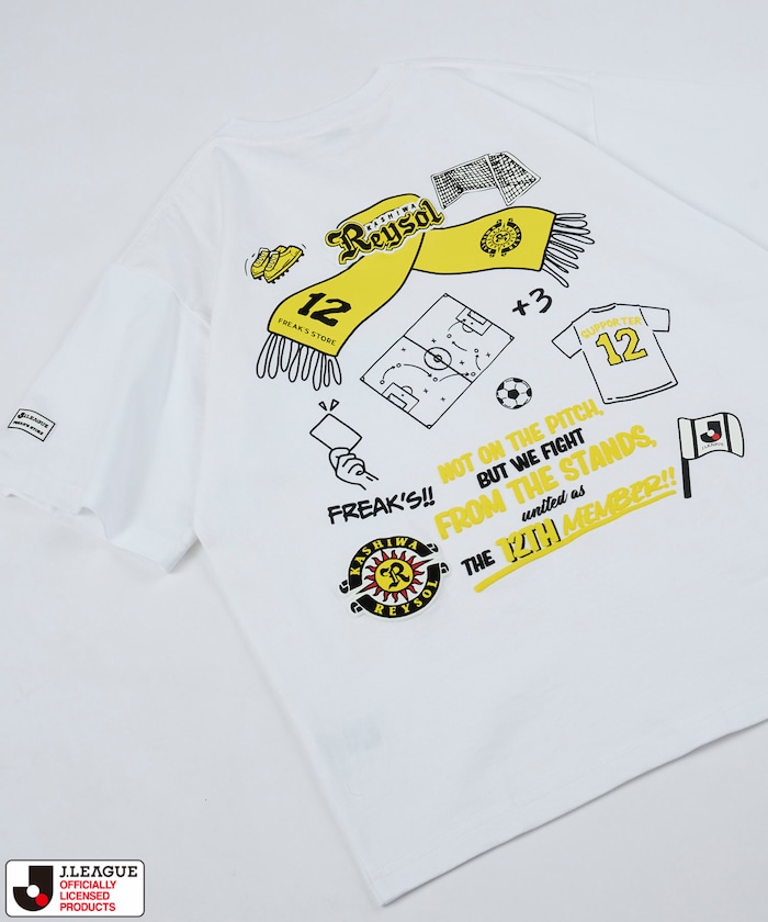 【5月15日 12:00販売開始】J.LEAGUE × FREAK’S STORE 別注SUPPORTERS SHORT SLEEVE TEE【柏レイソル】