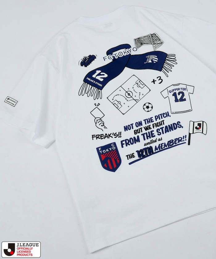 【5月15日 12:00販売開始】J.LEAGUE × FREAK’S STORE 別注SUPPORTERS SHORT SLEEVE TEE【FC東京】