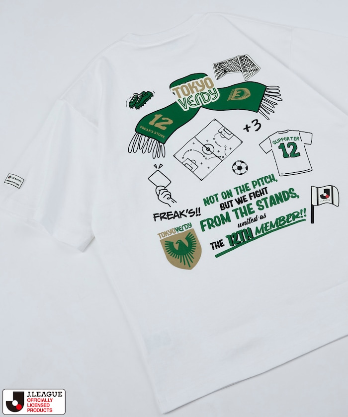 【5月15日 12:00販売開始】J.LEAGUE × FREAK’S STORE 別注SUPPORTERS SHORT SLEEVE TEE 【東京ヴェルディ】