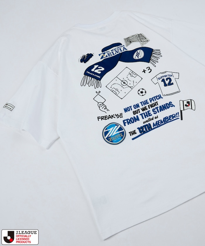 【5月15日 12:00販売開始】J.LEAGUE × FREAK’S STORE 別注SUPPORTERS SHORT SLEEVE TEE 【FC町田ゼルビア】