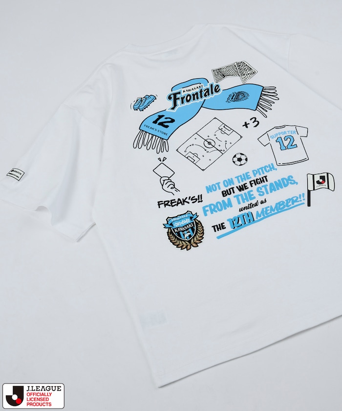 【5月15日 12:00販売開始】J.LEAGUE × FREAK’S STORE 別注SUPPORTERS SHORT SLEEVE TEE  【川崎フロンターレ】