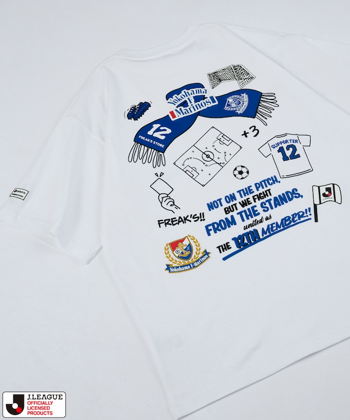 【5月15日 12:00販売開始】J.LEAGUE × FREAK’S STORE 別注SUPPORTERS SHORT SLEEVE TEE 【横浜Ｆ・マリノス】