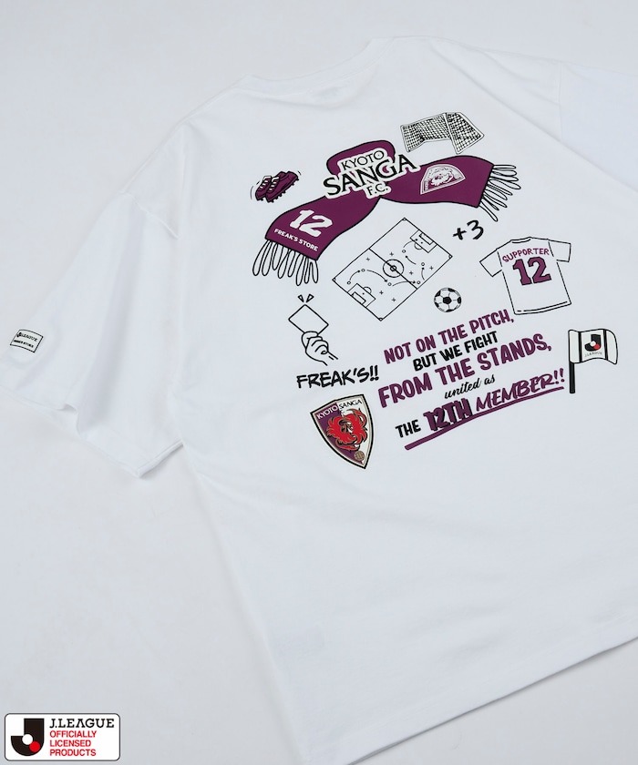 【5月15日 12:00販売開始】J.LEAGUE × FREAK’S STORE 別注SUPPORTERS SHORT SLEEVE TEE 【京都サンガF.C.】