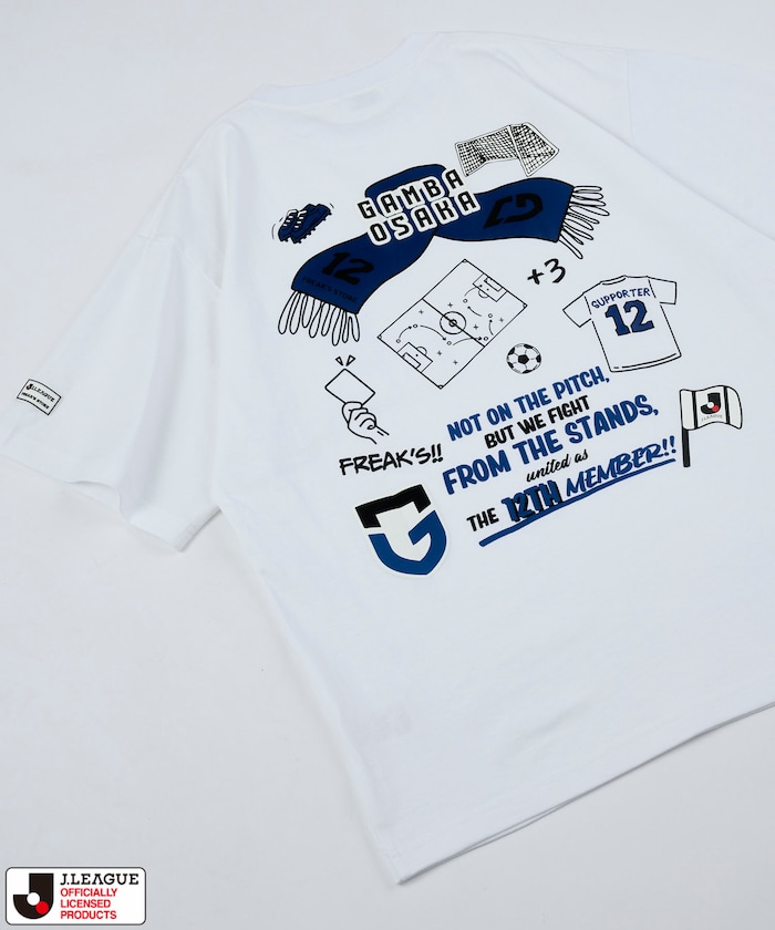 【5月15日 12:00販売開始】J.LEAGUE × FREAK’S STORE 別注SUPPORTERS SHORT SLEEVE TEE 【ガンバ大阪】