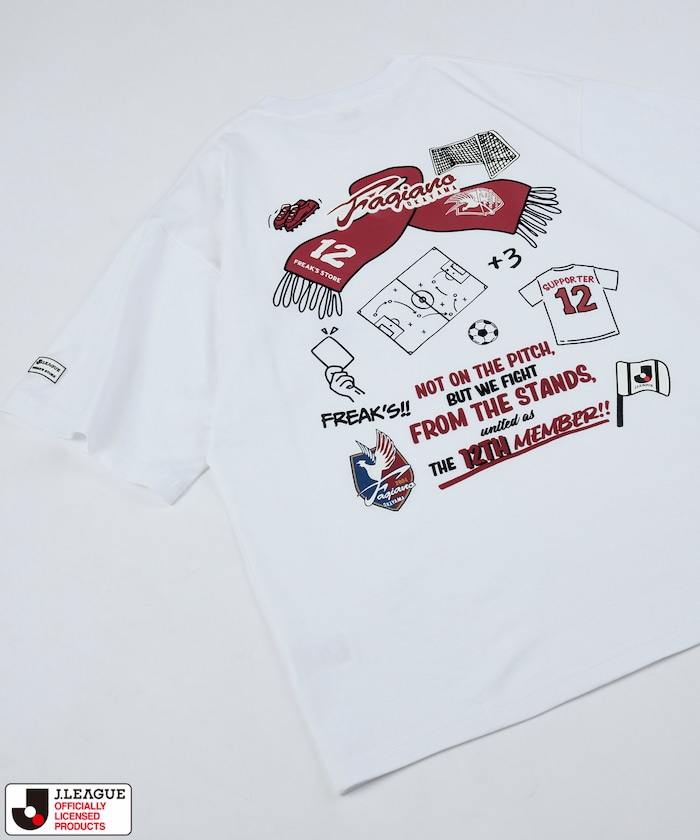 【5月15日 12:00販売開始】J.LEAGUE × FREAK’S STORE 別注SUPPORTERS SHORT SLEEVE TEE 【ファジアーノ岡山】