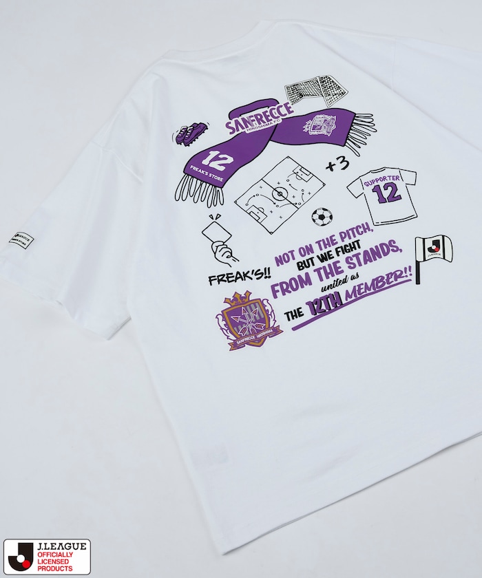 【5月15日 12:00販売開始】J.LEAGUE × FREAK’S STORE 別注SUPPORTERS SHORT SLEEVE TEE 【サンフレッチェ広島】
