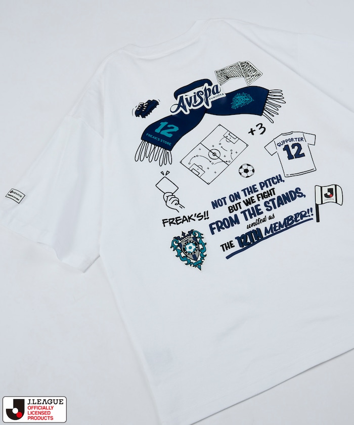 【5月15日 12:00販売開始】J.LEAGUE × FREAK’S STORE 別注SUPPORTERS SHORT SLEEVE TEE 【アビスパ福岡】