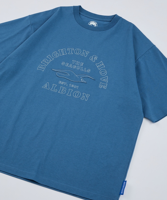 【5/22 12:00~発売】Brighton & Hove Albion FC - SEAGULLS HERITAGE LOGO TEE