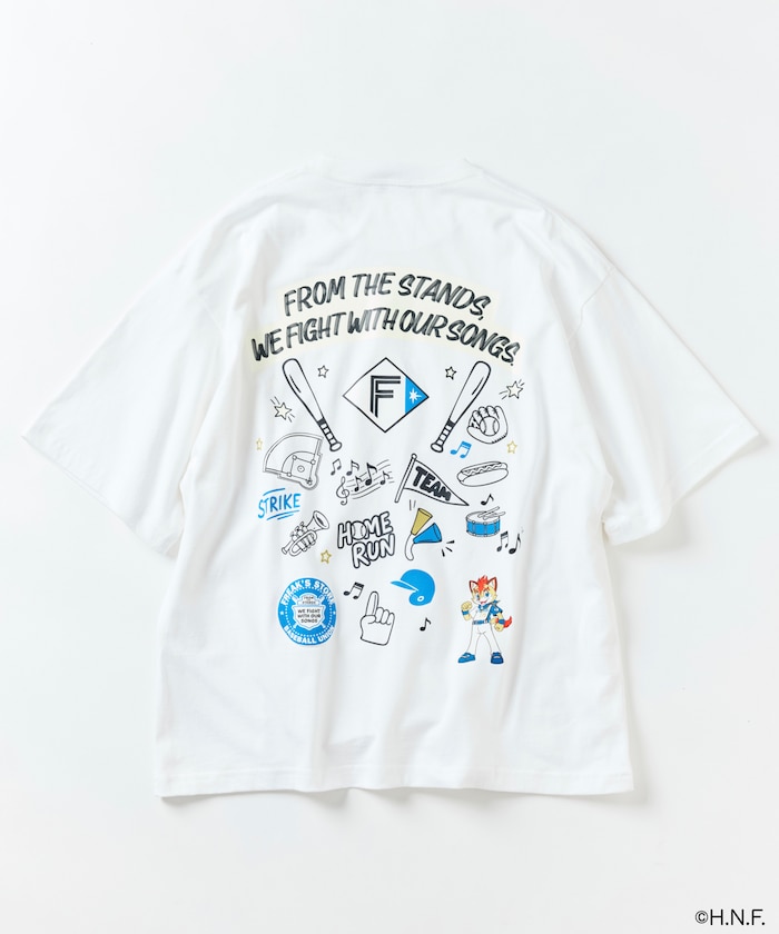 【10月9日12:00販売開始】 FREAK'S STORE BASEBALL UNION 北海道日本ハムファイターズ S/S TEE