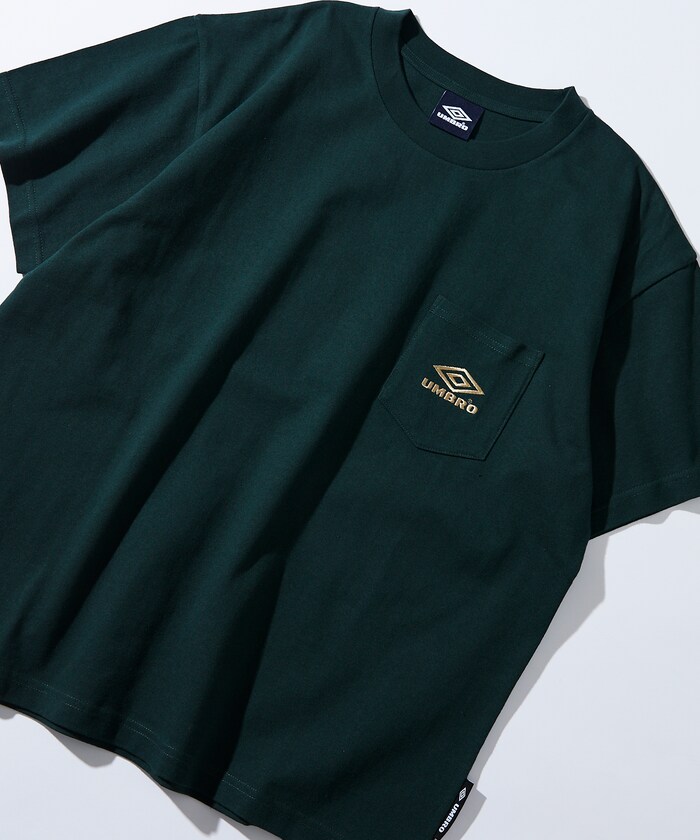 UMBRO■[WEEKEND HOLLIGAN] Pigment T-shirt■送料込 UMBRO/別注 Big Logo L/S Tee Pigment Dye｜Daytona Park