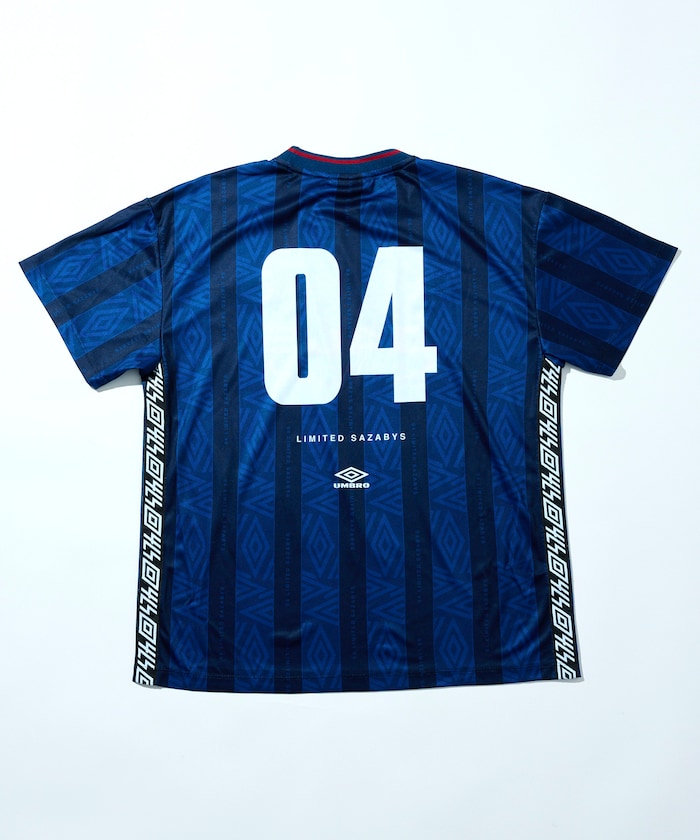 【7月9日 12:00販売開始】UMBRO × 04 Limited Sazabys ロゴ ゲームシャツ