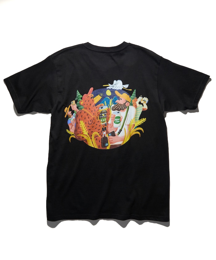 【8/8 12:00発売】YONAYONA ALE×FREAK'S STORE  TEE