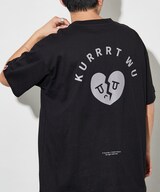 Kurt Wu/両面ハートプリント クルーネックTシャツ｜Daytona Park 