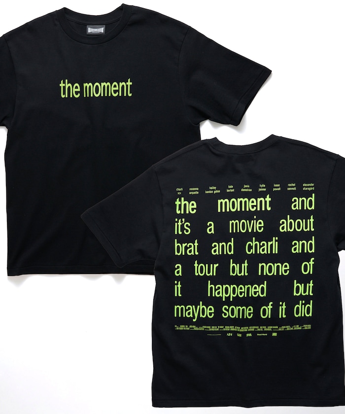 【6/3 12:00~発売】the moment LOGO T SHIRT