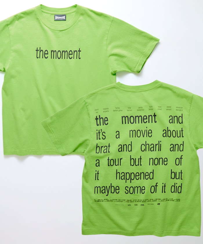 【6/3 12:00~発売】the moment LOGO T SHIRT